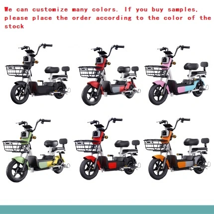 Advanced Color Matching 48V20ah Two Wheel Electric Bicycle Bike