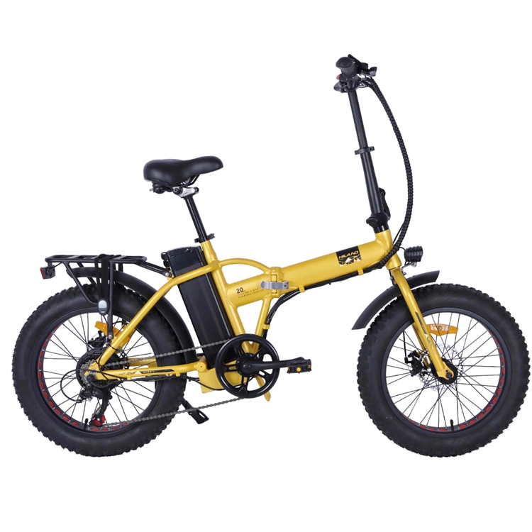 Joykie OEM Fatbike 6 Speed 250W E-Bike Fat Tire Electric Folding Bike