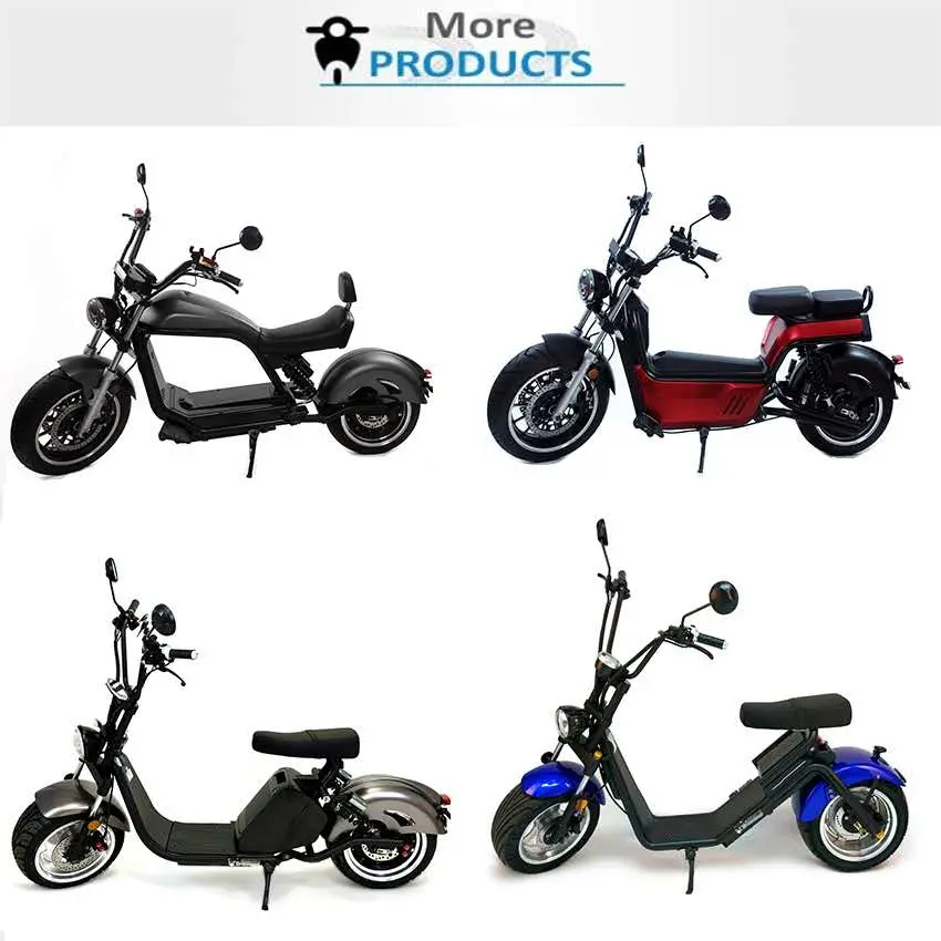 Fast Ship Electric Citycoco Scooters Powerful Adult with China Price