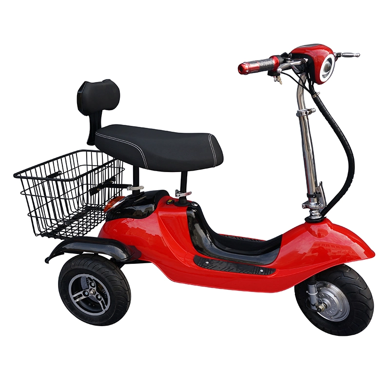 China Cheap Foldable Electric Tricycle Adults, Colorful Folding 3 Wheel Electric Tricycle (TC-030)