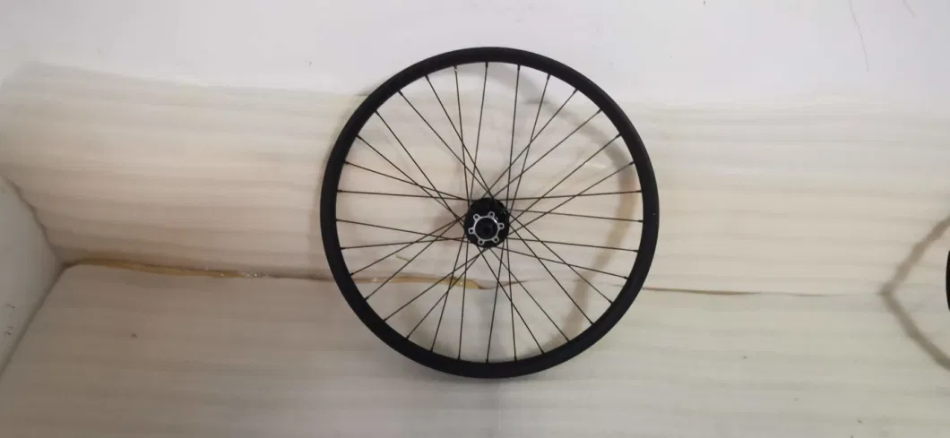 24&quot; Tubeless Disc Brake Wheelset Bicycle Thru-Axle Wheel Mountain Suspension Bicycle Wheels