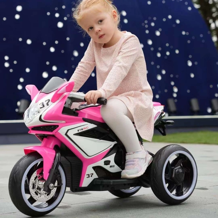 2023 Baby Fast Shipping Cool Three Wheel Kids Electric Motorcycle Tricycles Car Electric Motorbikes for Kids
