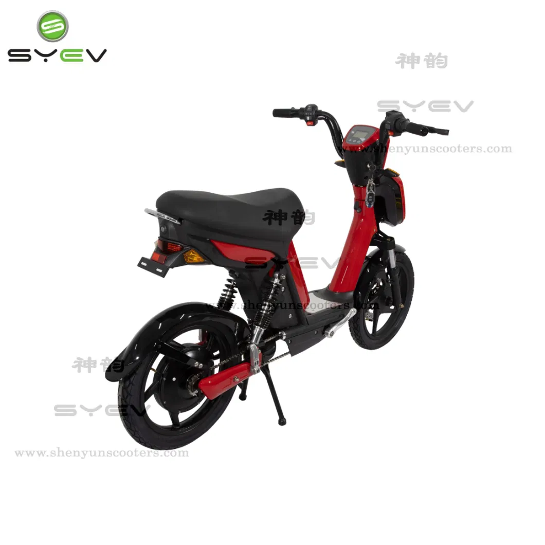 Intelligent Electric Bike Scooter with USB Charger 350W or 500W Motor Pedal Assistance