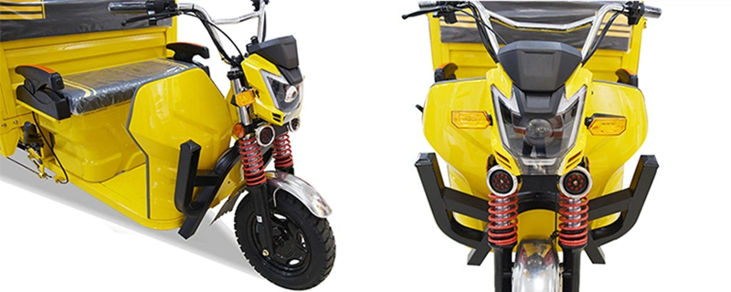 New Type Motorized Auto Rickshaw Three Wheel Electric Tricycles for Cargo