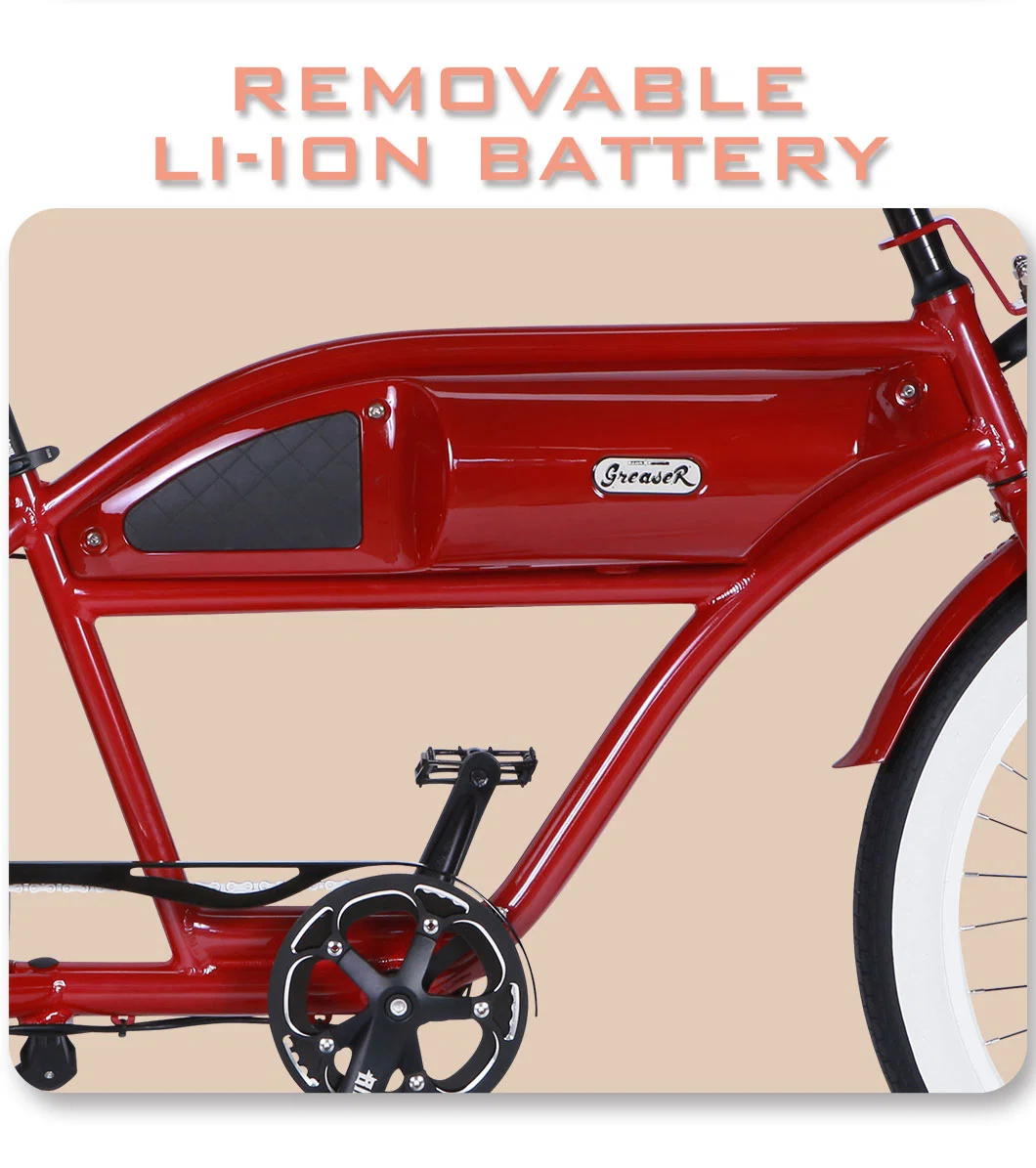 Chinese Manufacture Wholesale 2 Wheels Electric Bike 500watts Ebike Vintage Bicycle