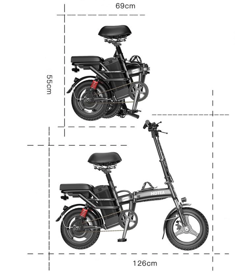 Bike Scooter Lithium Battery Fat Chinese 3000W Mope 1000W Folding Other for Adults Motorcycle 3 Wheel Stealth Electric Bicycle