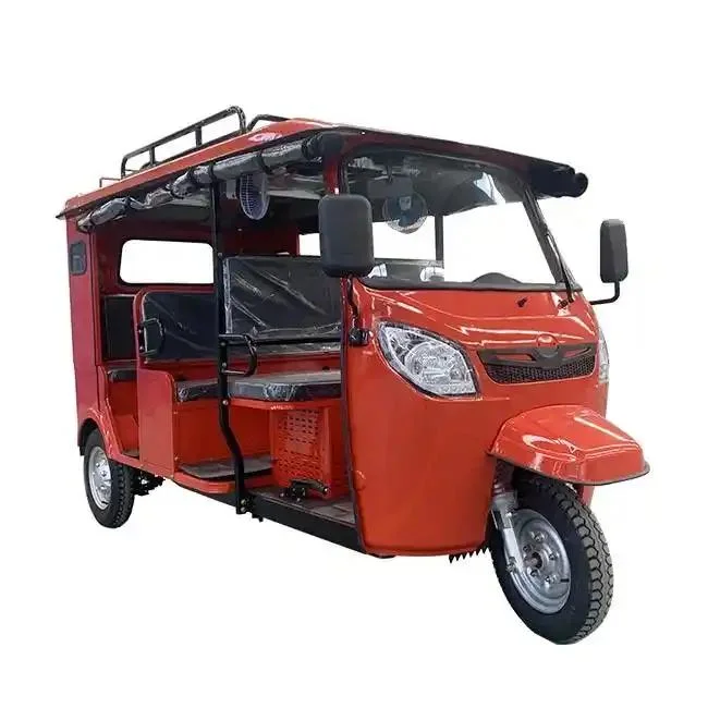 China Factory Semi Enclosed Luxury Passenger Electric Tricycles