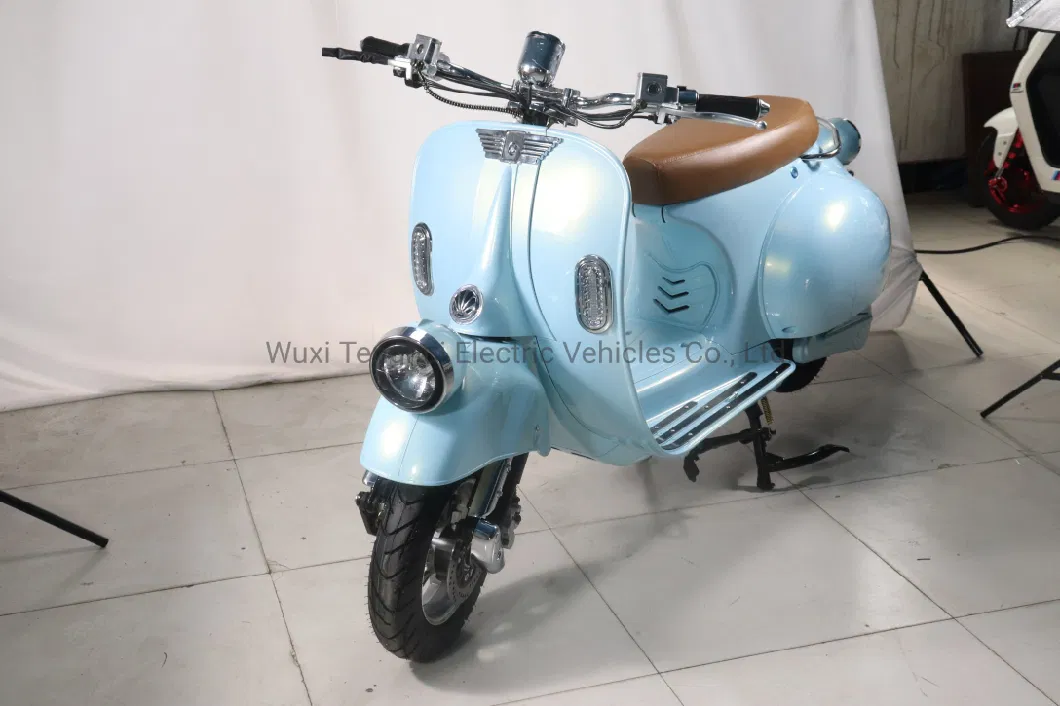 2023 Popular Selling New Design Mobility EEC Vespa 2 Wheels Electric Bicycle Electric Scooter for Adults