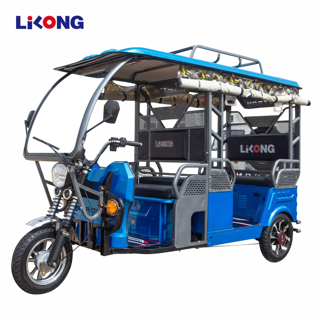 Passenger 4-5 Electric Rickshaw India Bajaj Auto Rickshaw for Sale Battery Auto Rickshaw