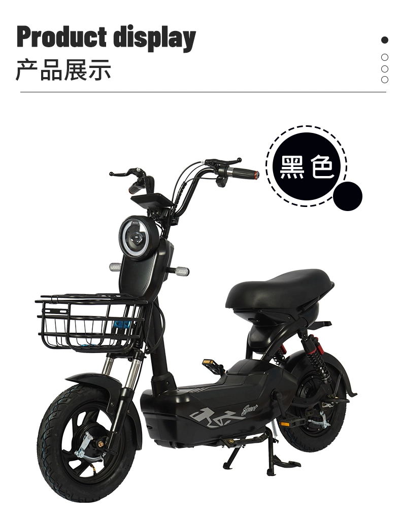 50km Max Range 500W Motor Ebike Electric Bicycle Electric Scooters for Adults