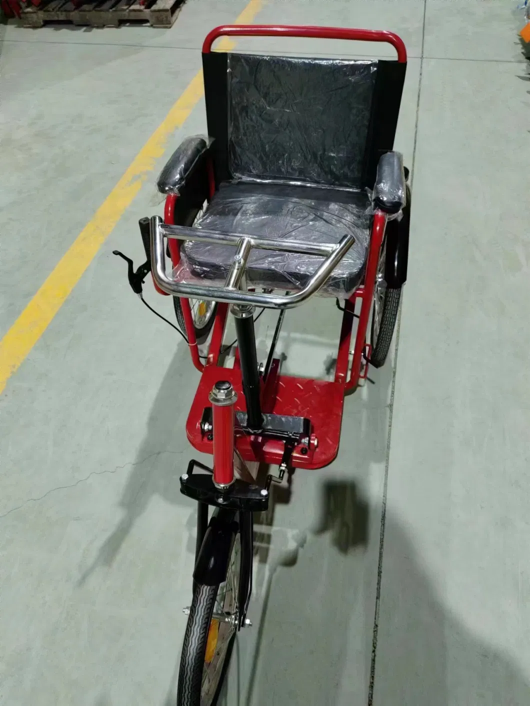 Three Wheel Electric Mini Scooter Tricy Passenger Comfortable Tricycle Handbike Wheelchair Bike