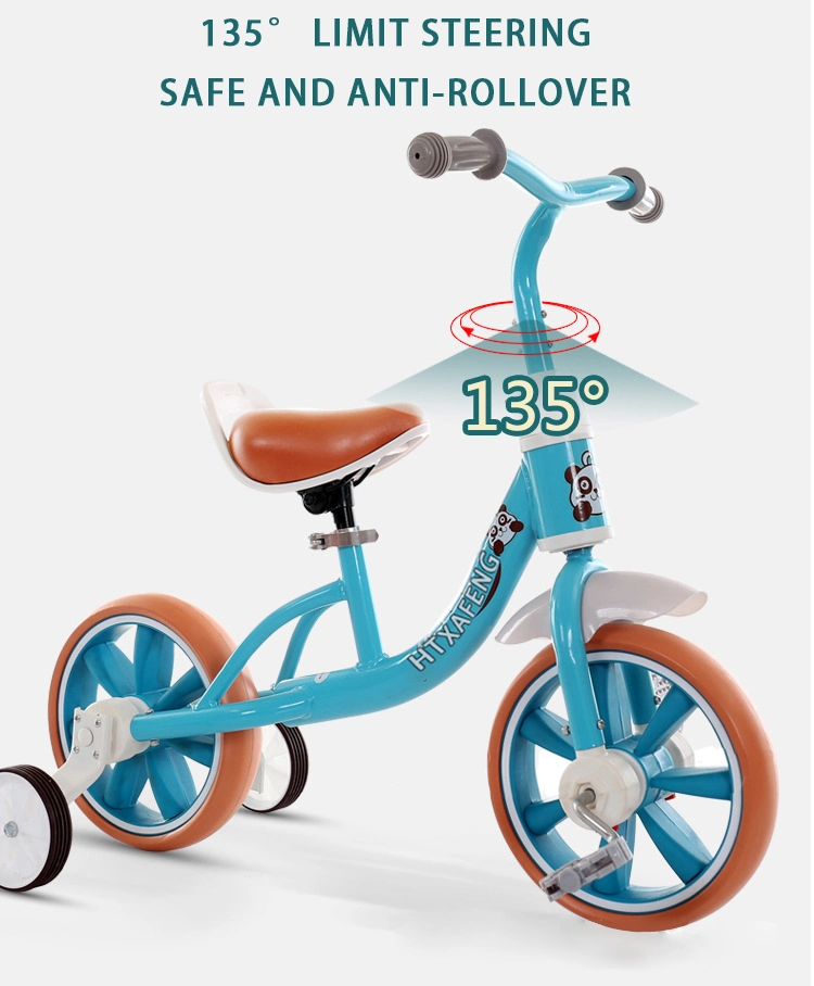 2022 Hatiyuan Factory Kids Balance Bike Ordinary Pedal Single Speed Kids Push Bike Multiple Colors to Choose From