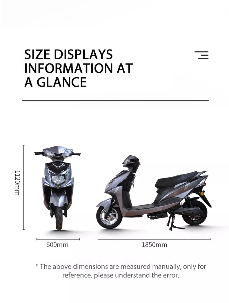 Hot-Sale 1000W High Speed Electric Scooter for Food-Delivery Cheaper Electric Bicycle