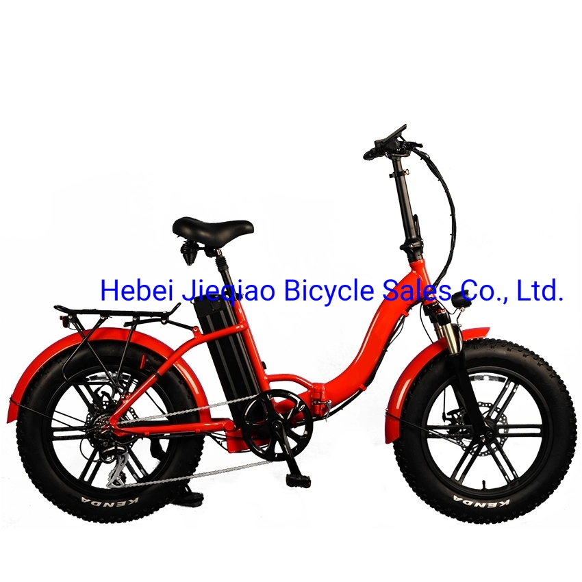 New Model Electric Bike 750W Fat Tire Foldable Electric Bicycle