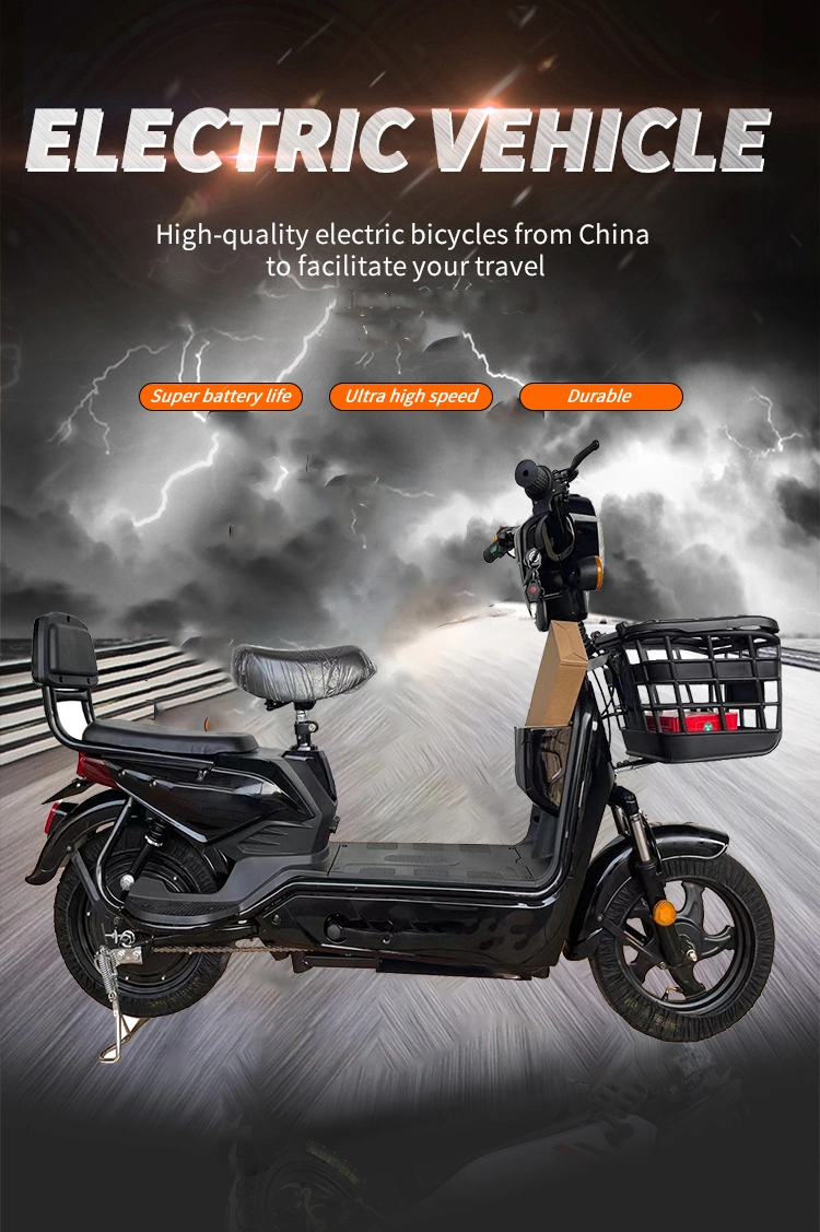Anti-Theft Motor Lock Brand Battery Carbon Steel Vacuum Tire Electric Bicycle New
