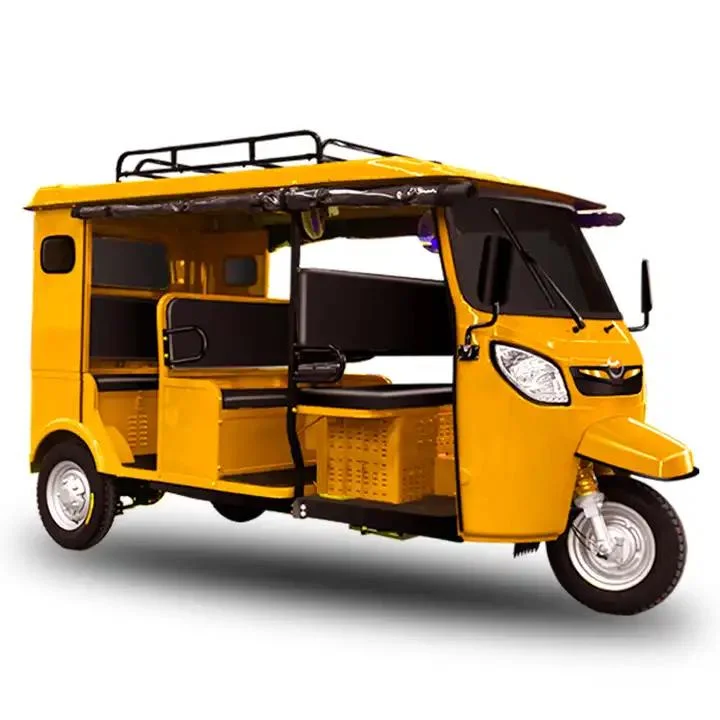 China Factory Semi Enclosed Luxury Passenger Electric Tricycles