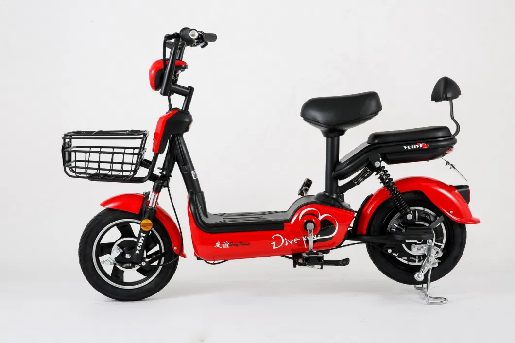 2 Wheels 48V 350-500W Adult Electro Scooter Electric Bike