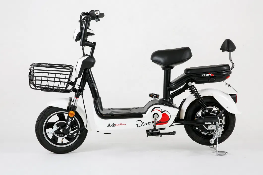 2 Wheels 48V 350-500W Adult Electro Scooter Electric Bike