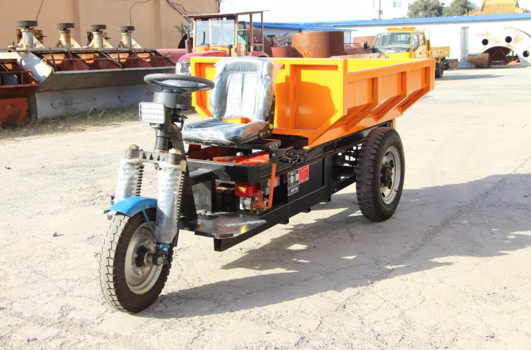 Coal Mine with Electric Tricycles Electric Freight Tricycles Load Climbing Three-Wheeled Electric Vehicles