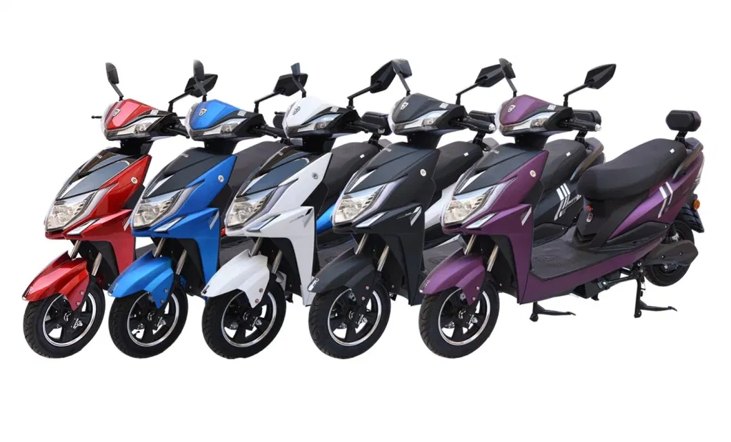 New Arrival High Speed 2 Wheel 1200W 12 Tube Electric Scooter Motorcycle