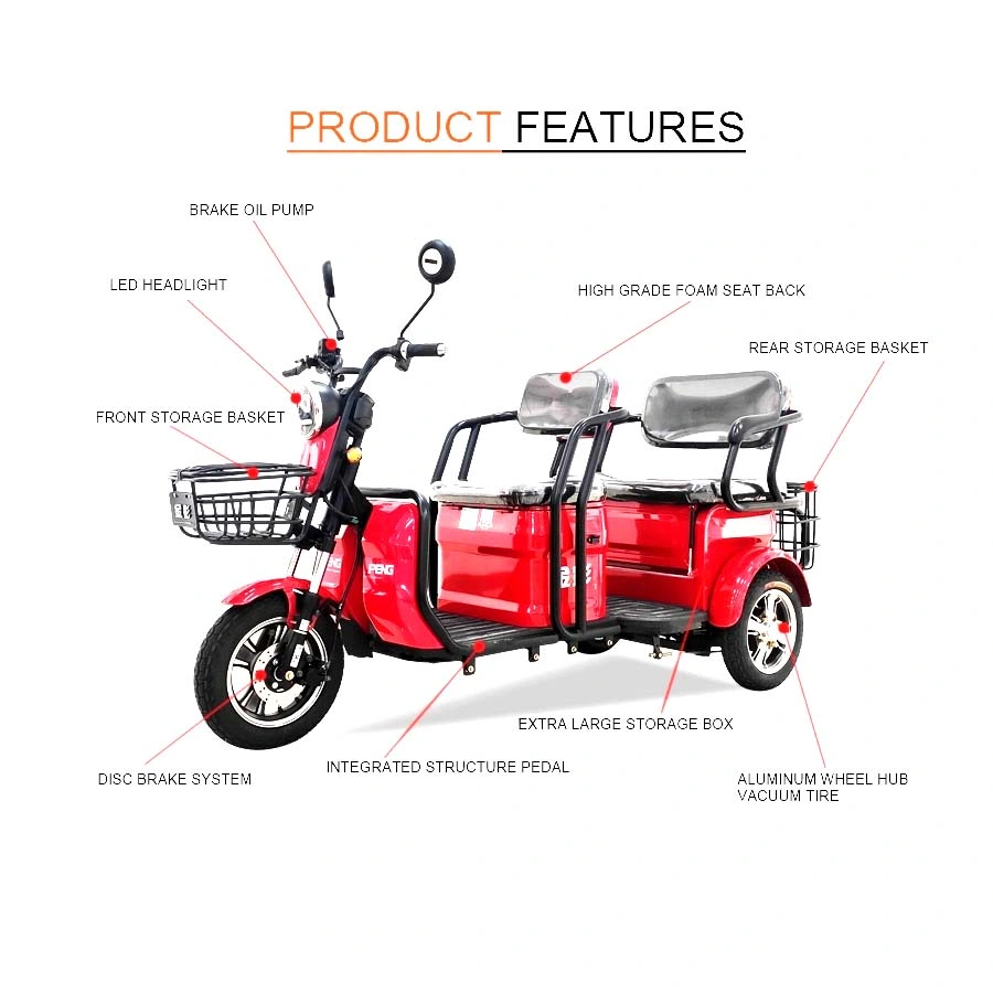 Motorized Tricycles Electric High Quality Electric Tricycle for Adults