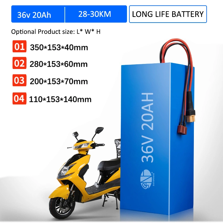 Top Quality 48V 20ah Electric Bicycle Lithium Battery Pack Li-ion Escooter Batteries with CQC MSDS Un38.3 Certificate