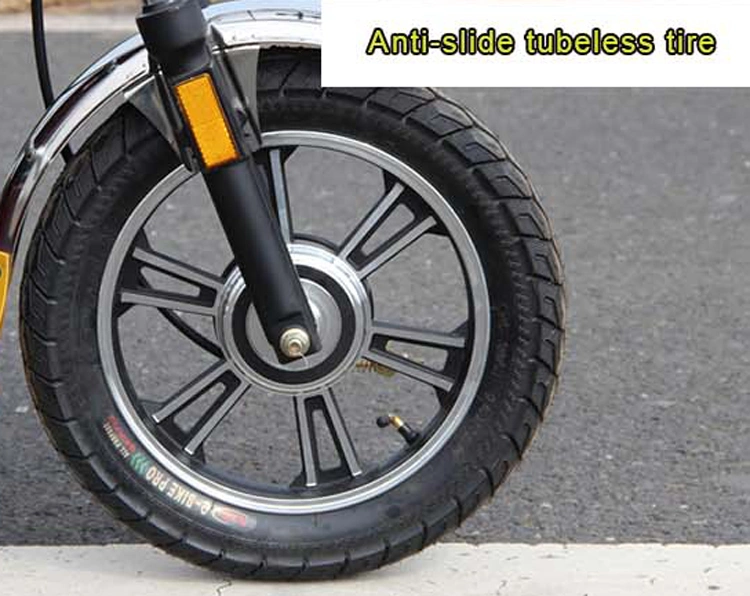 1000W Vacuum Tire Electric Scooter, Dirt Bike with Front Basket (EM-044)