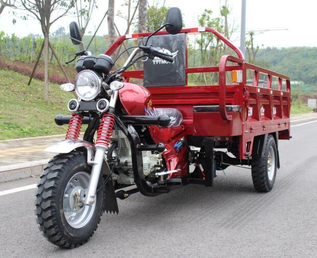 Three Wheel Motorcycle Electric Cargo Tricycle Auto Rickshaw Passenger