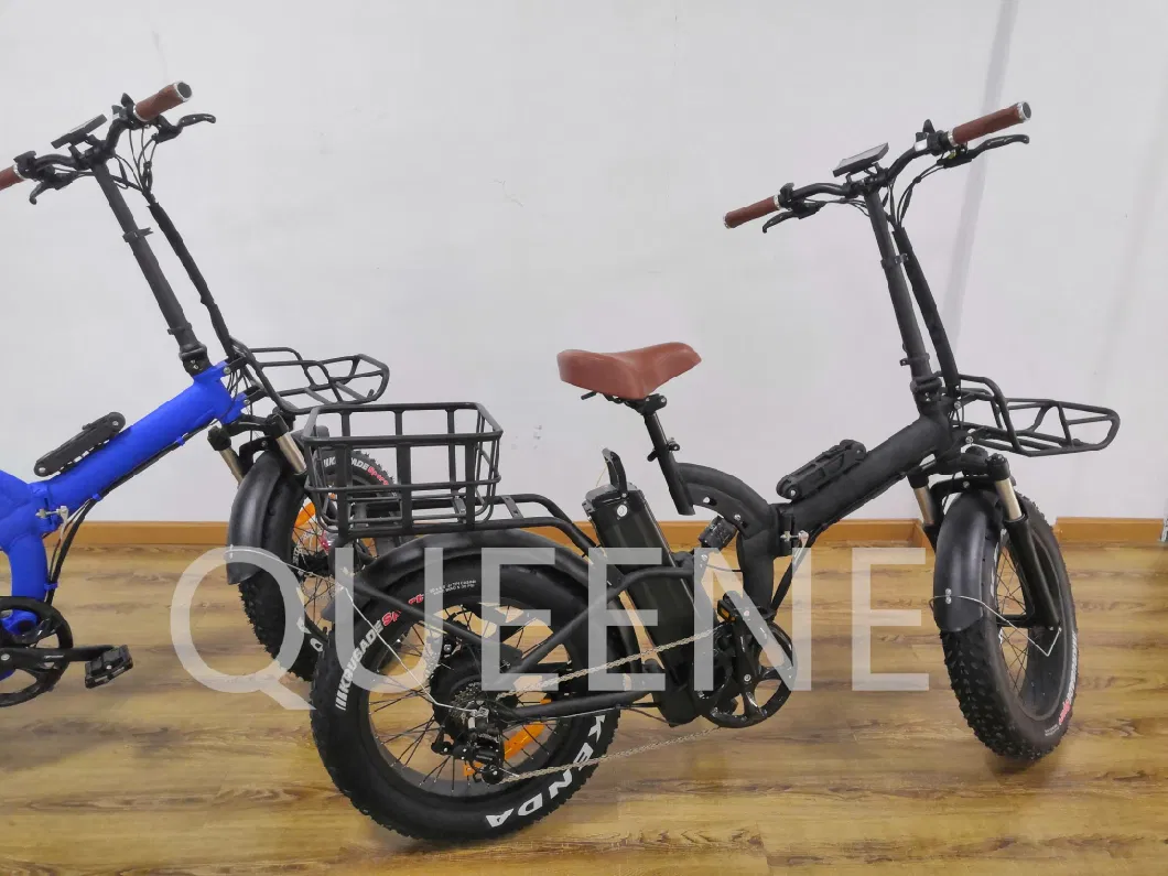 Queene Hot Sale 48V 500W/750W Vintage Electric Bike Moped Electric Road Bicycle for Young People