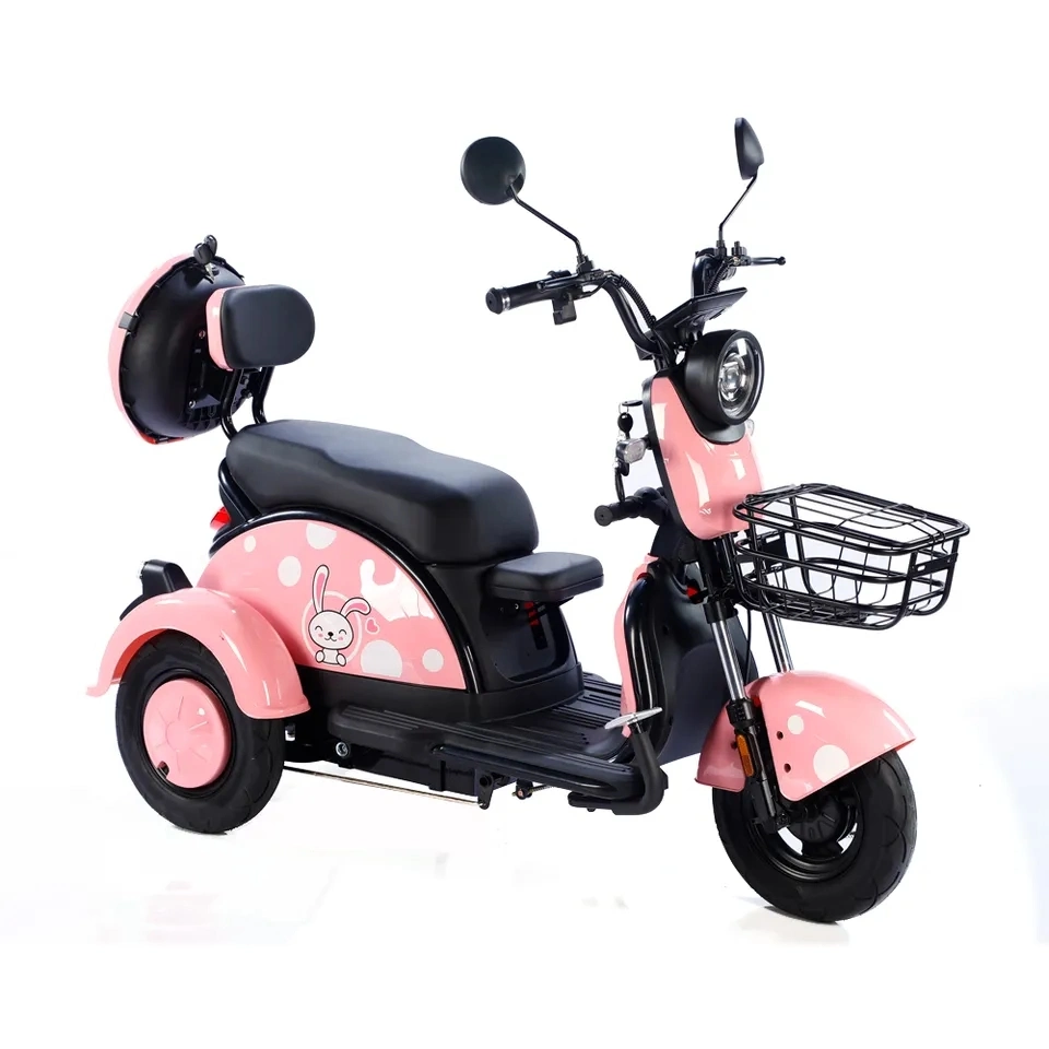 Tricyle Factory Electric Scooter Tricycle Electric Bike 3 Wheels Tricycles Digital 500W Electric 3 Person Tricycle Open