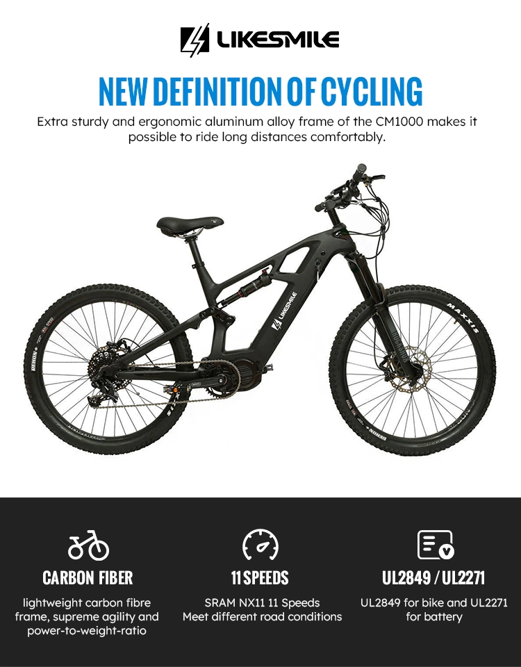 Factory Direct 27.5 Inch 48V 1000W Motor Ebike Bicycle Powerful Mountain Electric Bike Dirt Electric Bicycle