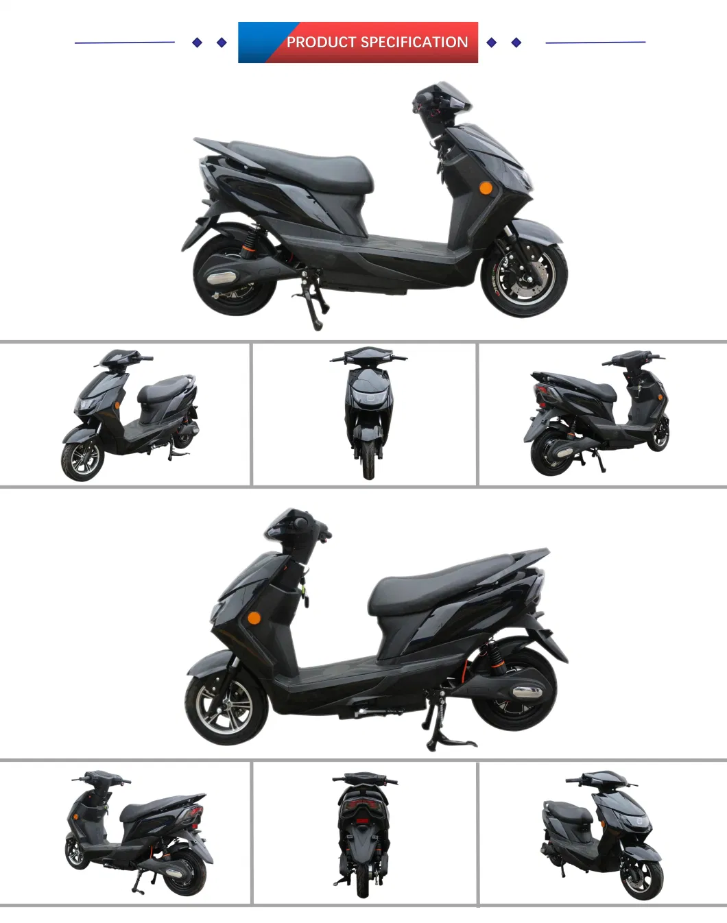 1000W 72V 50ah Electric Scooter Bike for Adult