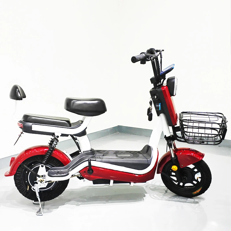 High Configuration 350W 2 Wheel Electric Bike Scooter with Pedals Motorcycle Electric Scooter