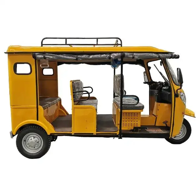 China Factory Semi Enclosed Luxury Passenger Electric Tricycles