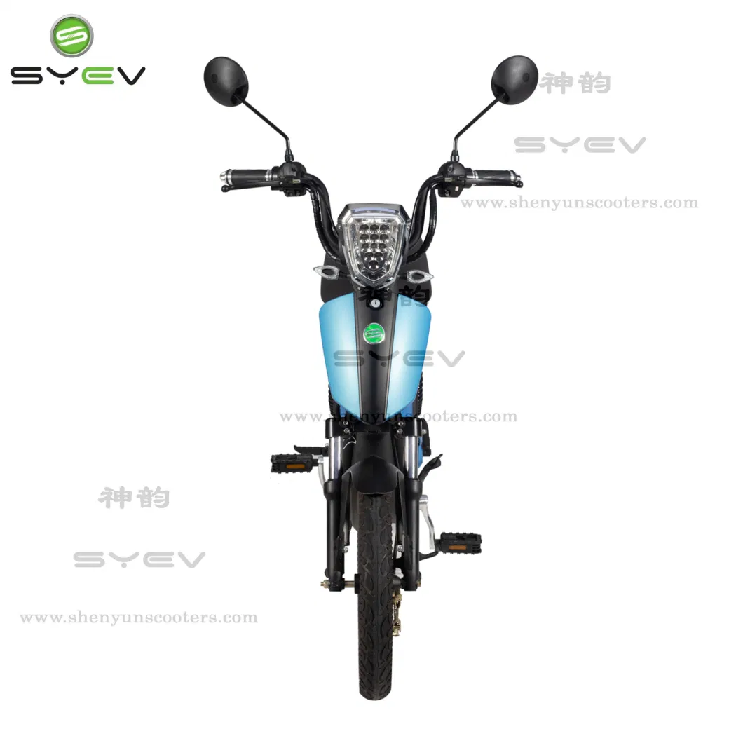 Shenyun Hot Sale Lightweight Moped Electric Bike Scooter with Pedals Low Speed 350W/500W