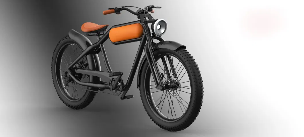 Buy Retro Electric Bike Cafe Racer From Bisek Fat Electric Bicycle