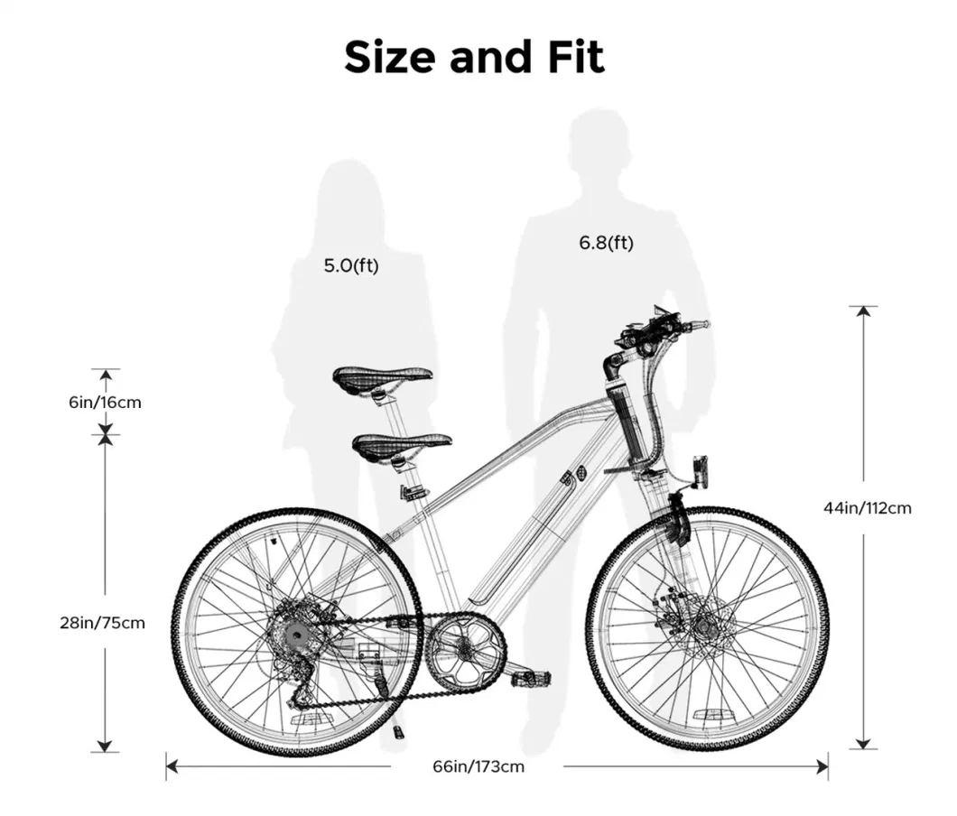 26&prime;&prime; 48V 500W Cheap Fat Tire Electric Bike / Full Suspension Electric Mountain Ebike / Fat Bike Electric / Bicycle