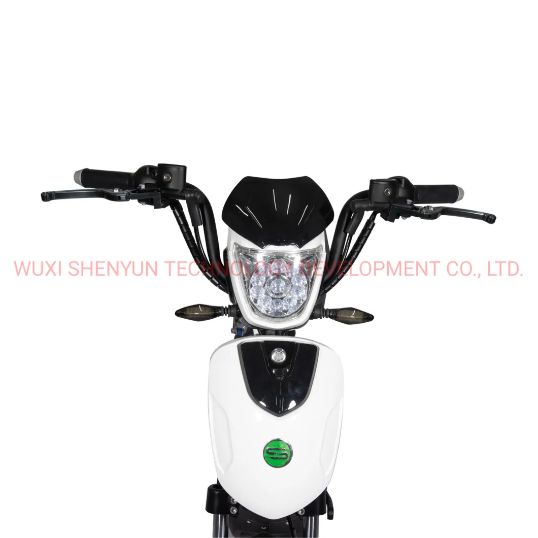 Syev High Performance Electric Scooter Electric Moped with Portable Lead Acid Battery/Lithium Battery Electric Bike with Pedals