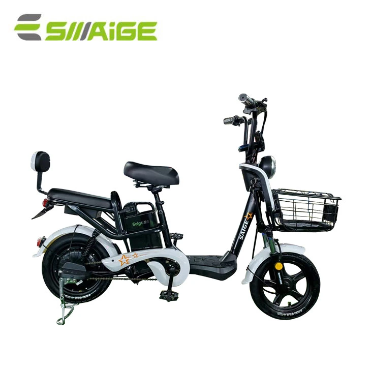 Luxury Mini Scooter Electric Moped Battery Bicycle with Pedals