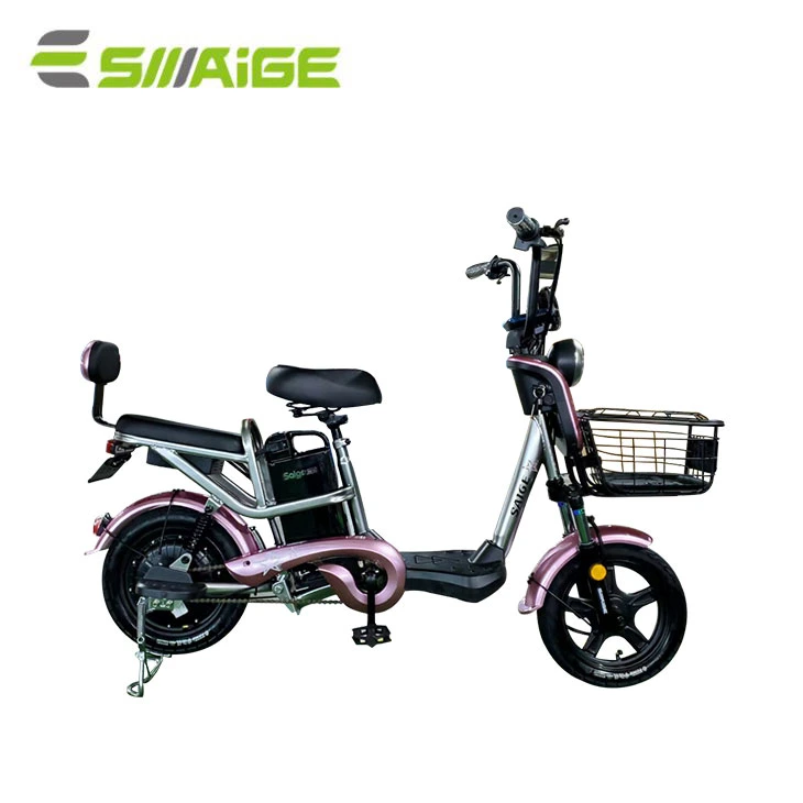 Luxury Mini Scooter Electric Moped Battery Bicycle with Pedals