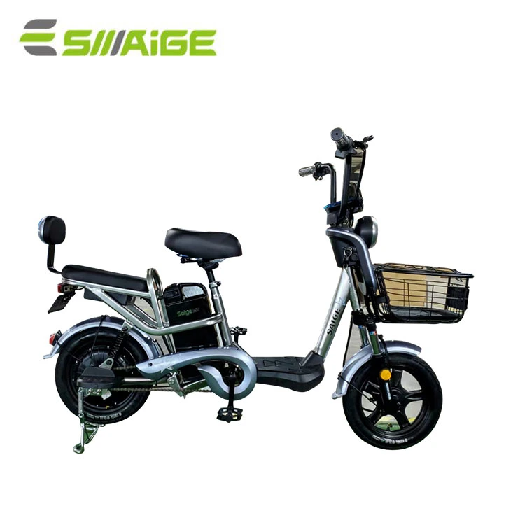 Luxury Mini Scooter Electric Moped Battery Bicycle with Pedals