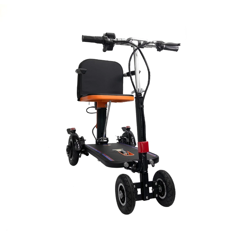 Handicapped Foldable Three 3 Wheel Electric Scooter for Adults