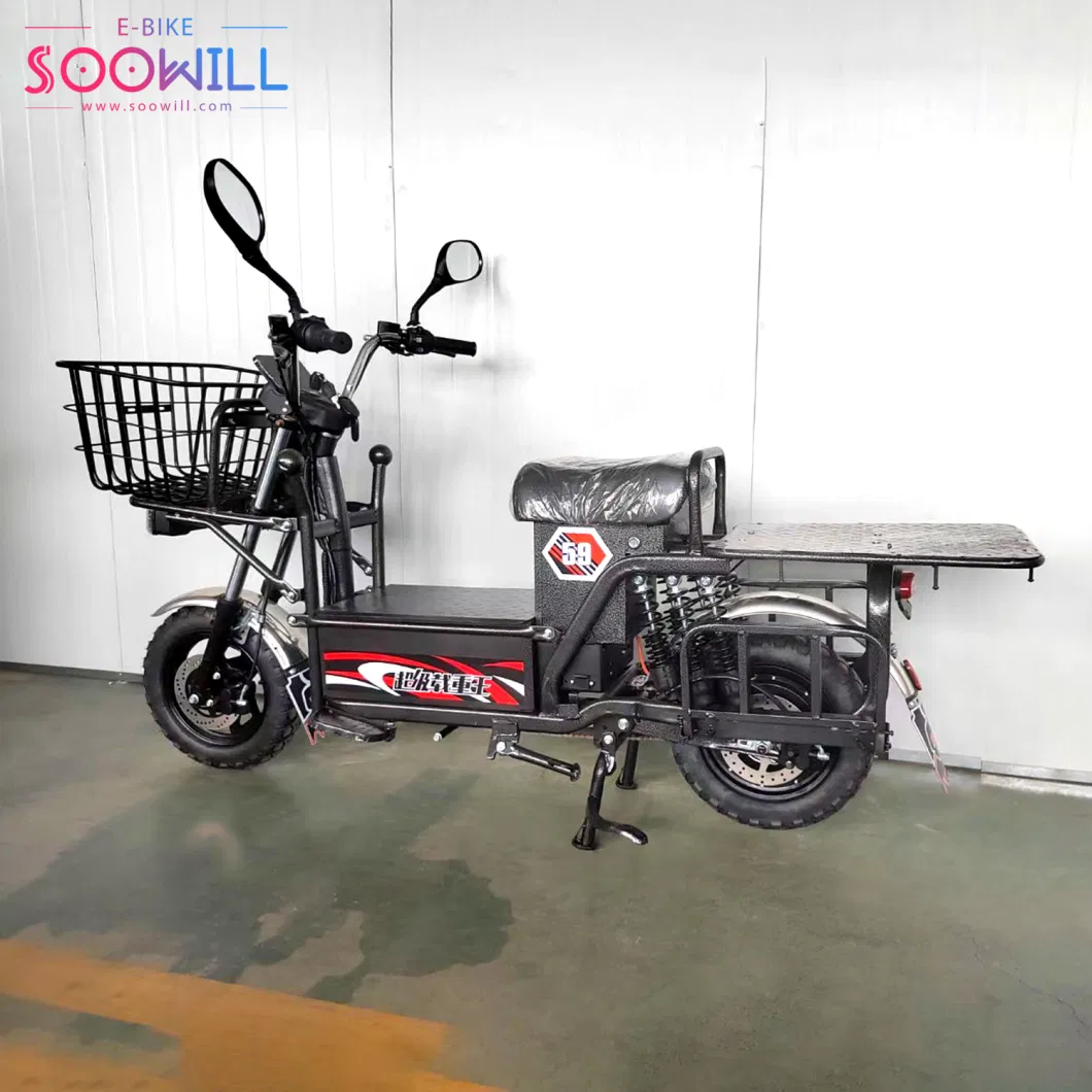 2000W Electric Scooter Conventional E-Bike with Ternary Lithium Battery Gecko Scooty