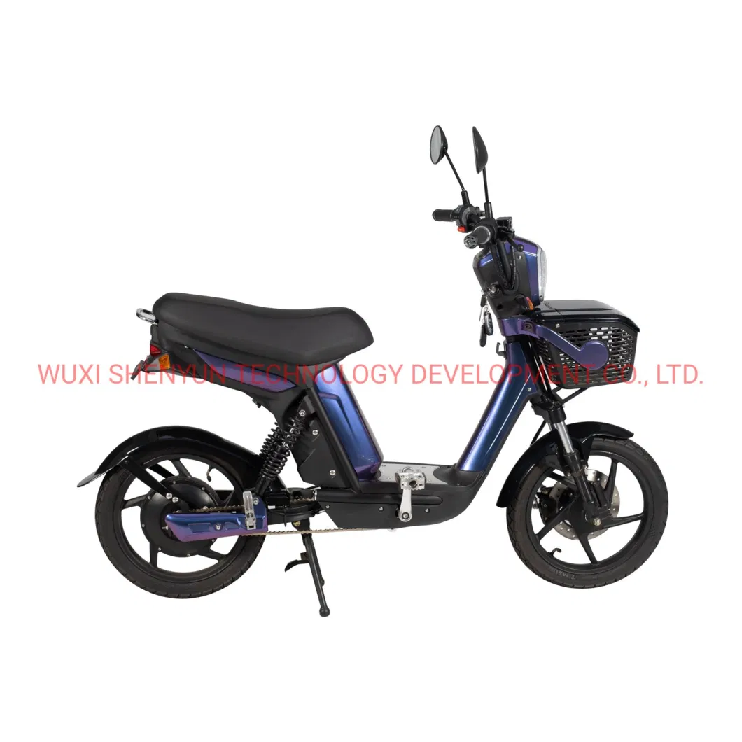 Shenyun 48V Battery 500W Motor Electric Bike with LED Light City Bike Scooter City