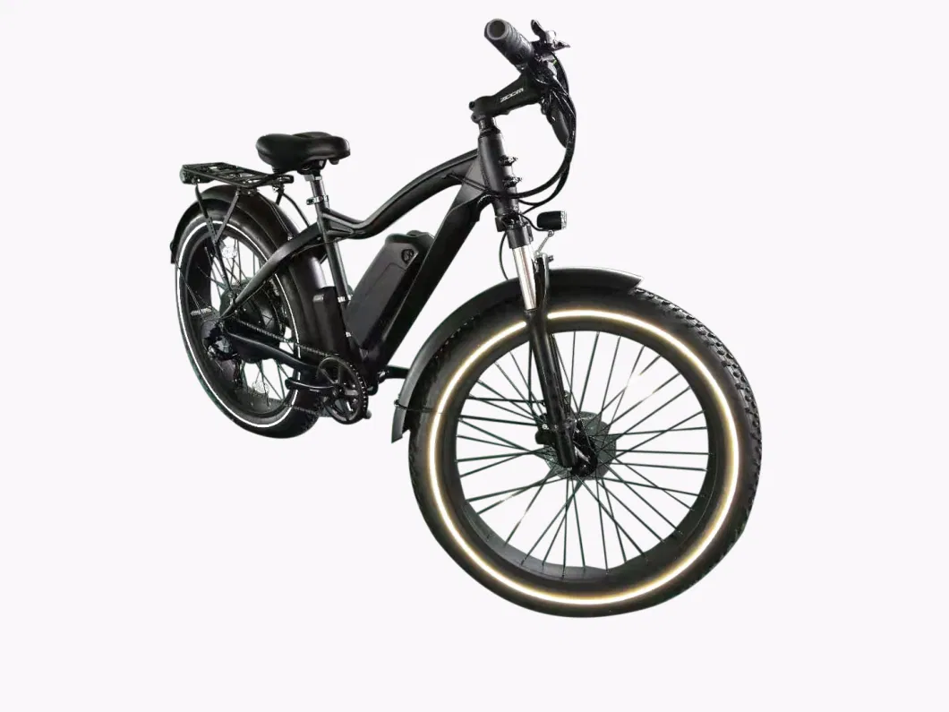 New 26 Inch Aluminum 500W Motor 11.6 Ah Battery Cycle Electric Bicycle