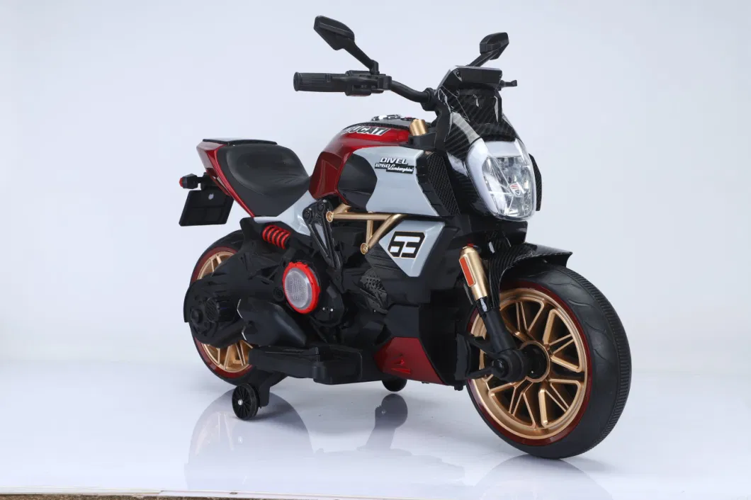 Kids Electric Motorcycle Large Boys Girls Baby Christmas Rechargeable Three-Wheeled Motorcycle Electric for Kids