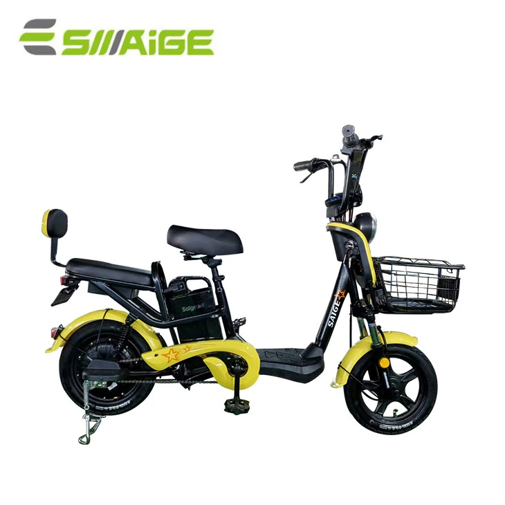 Luxury Mini Scooter Electric Moped Battery Bicycle with Pedals