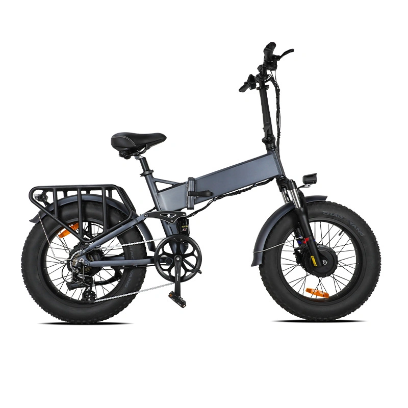 5% Discount 48V20ah 500W Vintage Retro Foloding Fat Tyre Bike City Super Fat Tire Electric Bike Foldable E-Bike