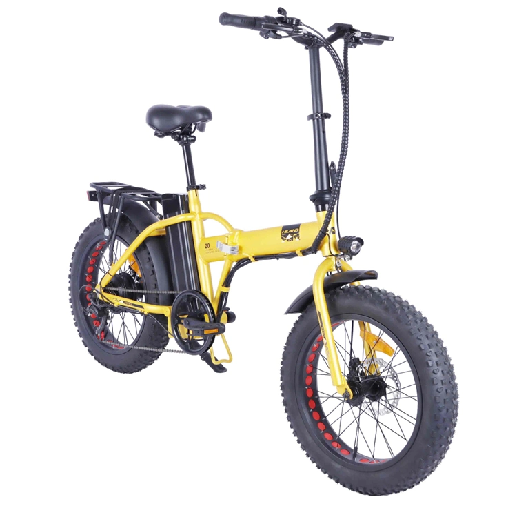 Joykie OEM Fatbike 6 Speed 250W E-Bike Fat Tire Electric Folding Bike