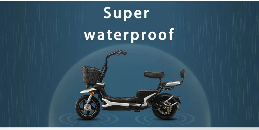Electric Bike, E-Scooter with Pedal, Electric Vehicle, Electric Bicycle